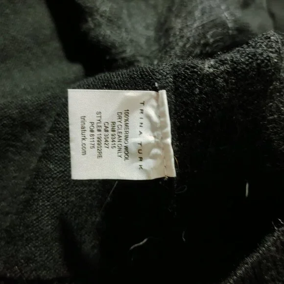 Trina Turk Womens Sequin-Embellished Merino Wool Knit Tank Top Large - Picture 8 of 12